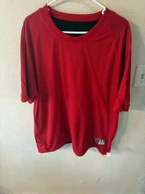Athletic Works Red Mesh Shirt